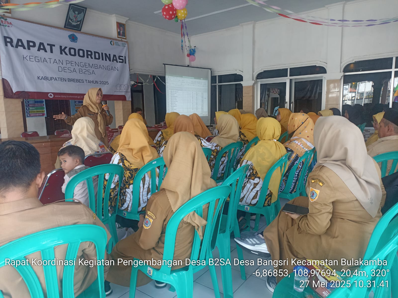 Rapat Koordinasi B2SA di Desa Bangsri – BPP Bulakamba, Dinas Pertanian dan Ketahanan Pangan Kabupaten Brebes