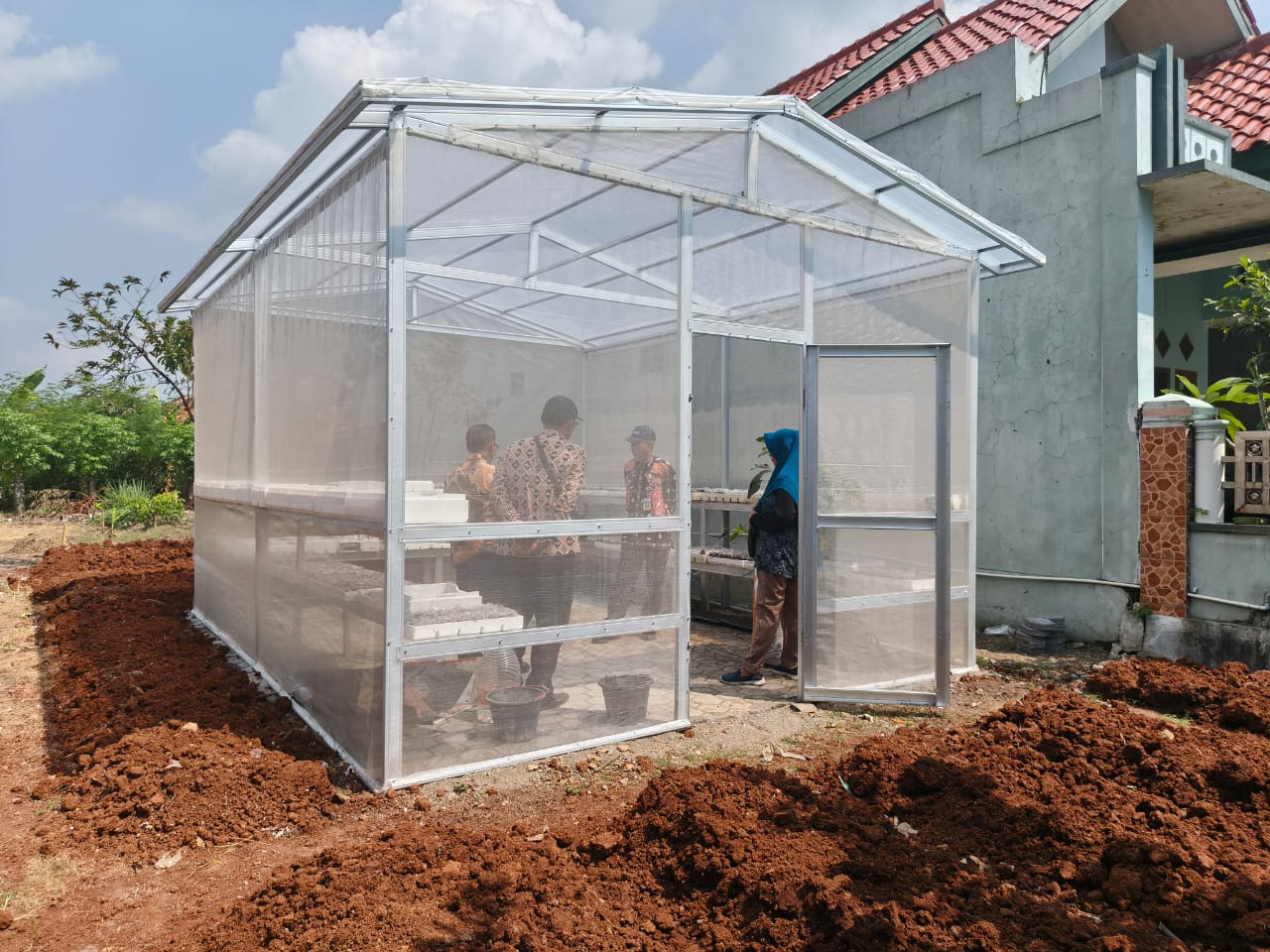 Monitoring Kebun B2SA: Kepala Dinas Pertanian Brebes Kunjungi Desa Grinting | DPKP Kab. Brebes